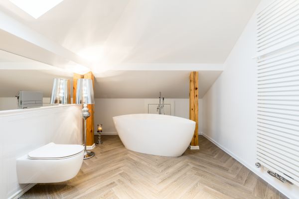 Attic Bathroom Renovation in Bainbridge Island